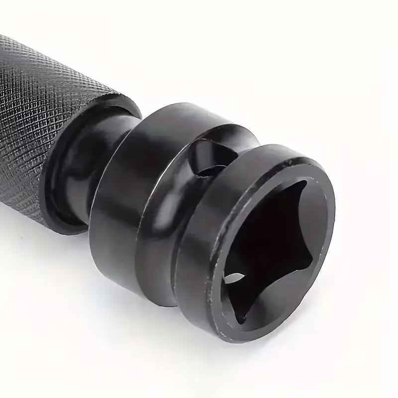 3pcs Quick Release Power Wrench Adapter Kit- 1/2" Square Drive to 1/4" Hex Converter