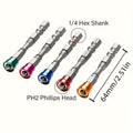 5pcs Magnetic Drill Bit Set