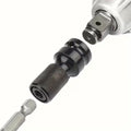 3pcs Quick Release Power Wrench Adapter Kit- 1/2" Square Drive to 1/4" Hex Converter