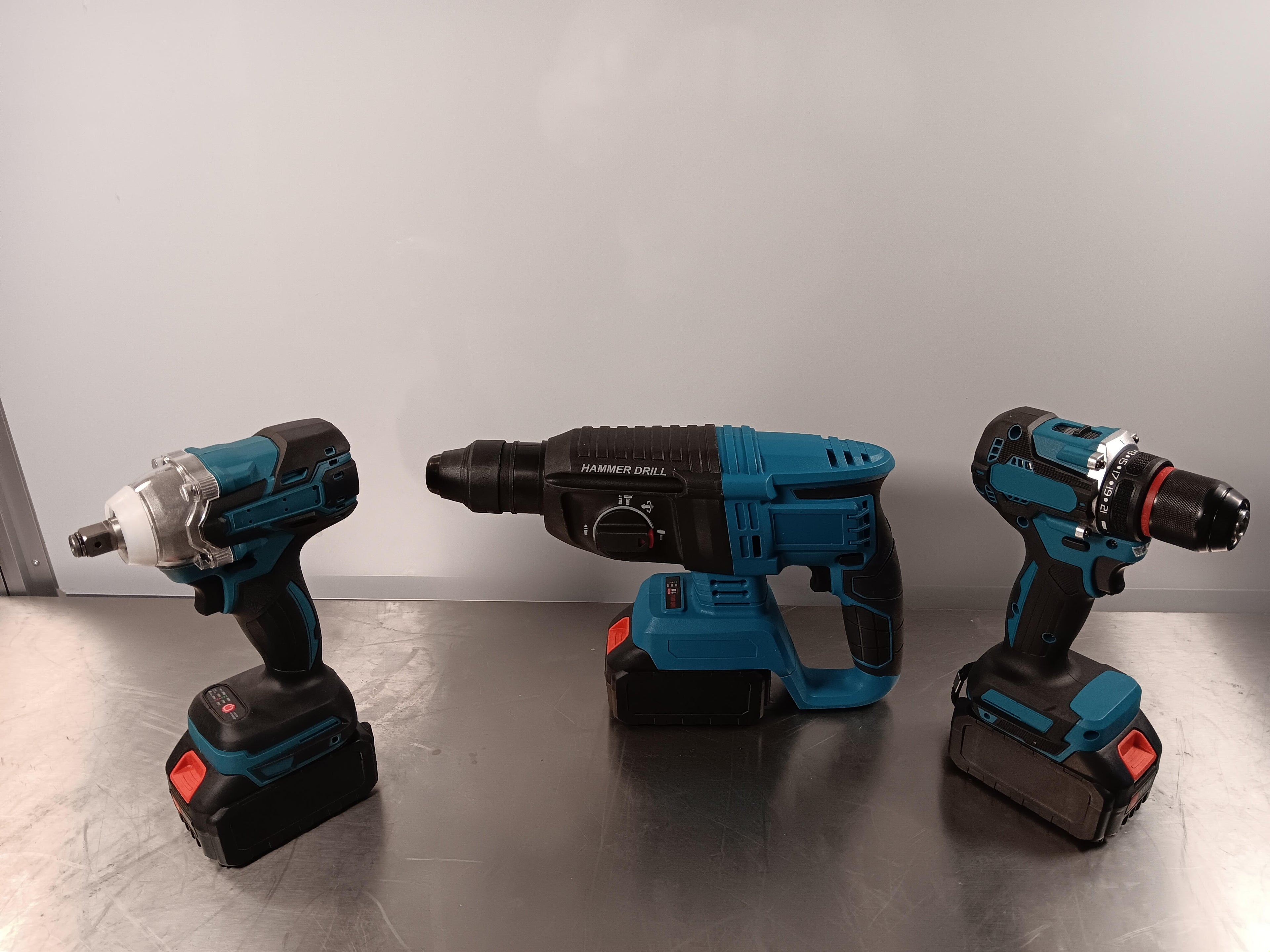 6-PIECE POWER TOOL SET