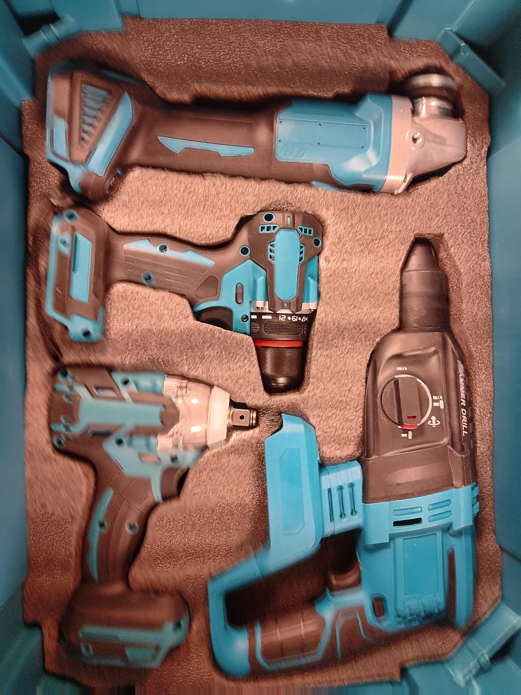 6-PIECE POWER TOOL SET