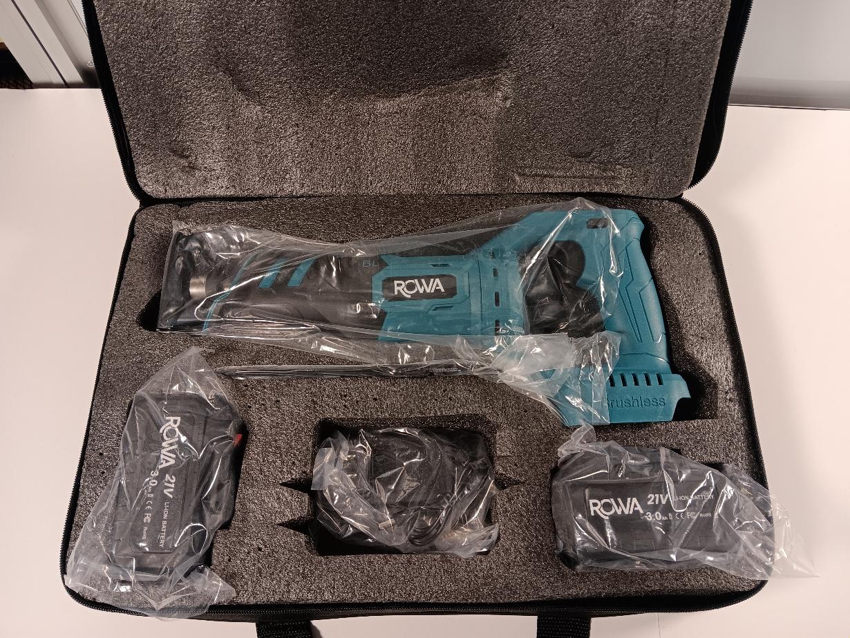 Brushless Reciprocating Saw 21V 1 Inch